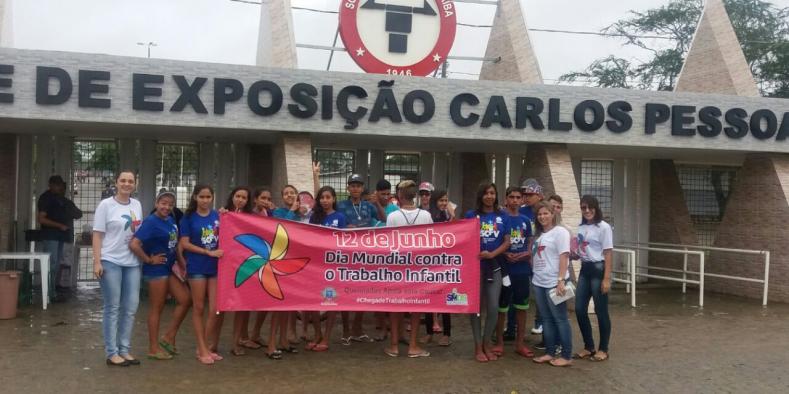 Secretaria de Desenvolvimento Social de Queimadas realiza Campanha de Enfrentamento ao Trabalho Infantil