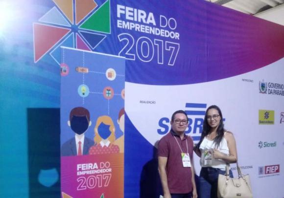 Coordenação da Casa do Empreendedor de Queimadas participa da Feira do Empreendedor 2017, em Patos