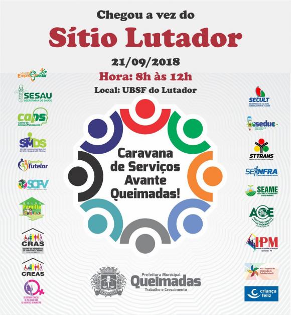 Prefeitura de Queimadas leva Caravana de Serviços “Avante Queimadas” para o sítio Lutador e inaugura quadra poliesportiva