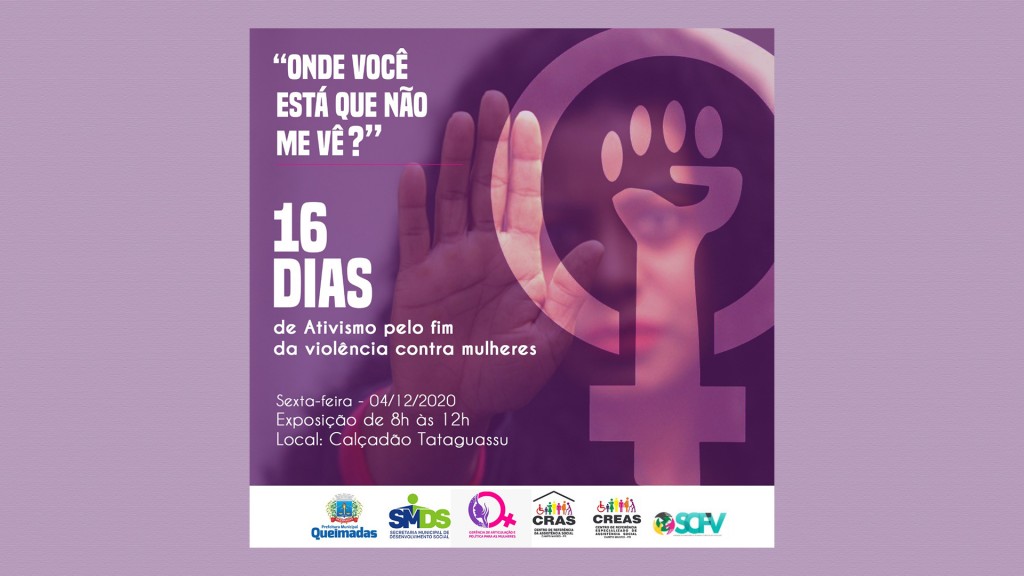SMDS promove exposição sobre o enfrentamento à violência contra mulheres
