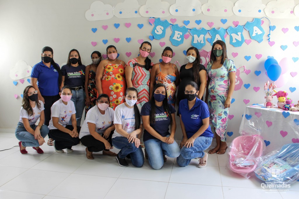 CRAS realiza roda de conversa sobre cuidados com os bebês para grupo de gestantes