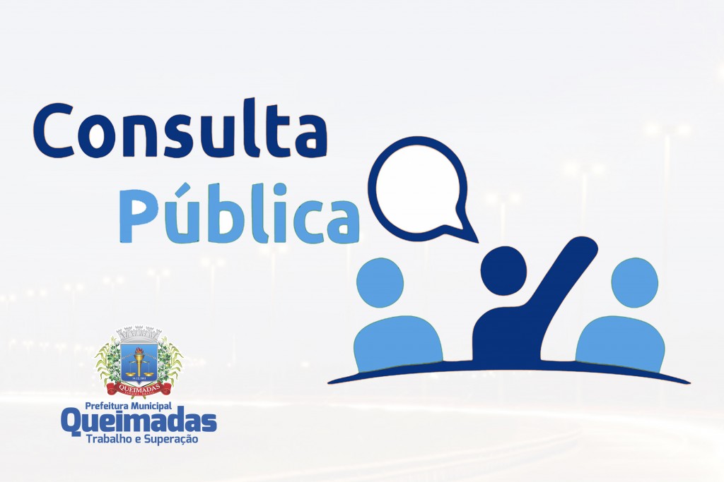 Prefeitura de Queimadas abre consulta pública para contratação de Parceria Público-Privada
