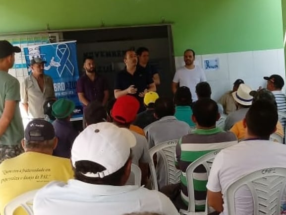 Dia D na UBS Aníbal Teixeira finaliza a campanha Novembro Azul de 2019