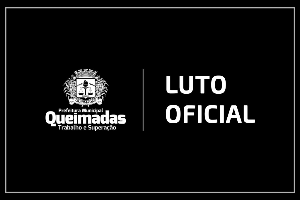 Luto oficial: faleceu o ex-prefeito de Queimadas, José Maria Vital Ribeiro