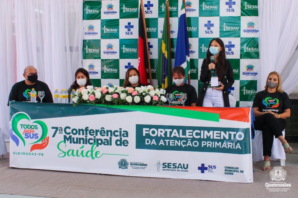 7ª Conferência Municipal de Saúde discute o fortalecimento da Atenção Primária e os avanços da saúde em Queimadas