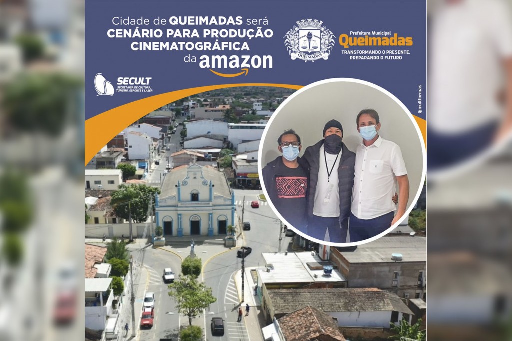 Cidade de Queimadas será cenário para série da Amazon