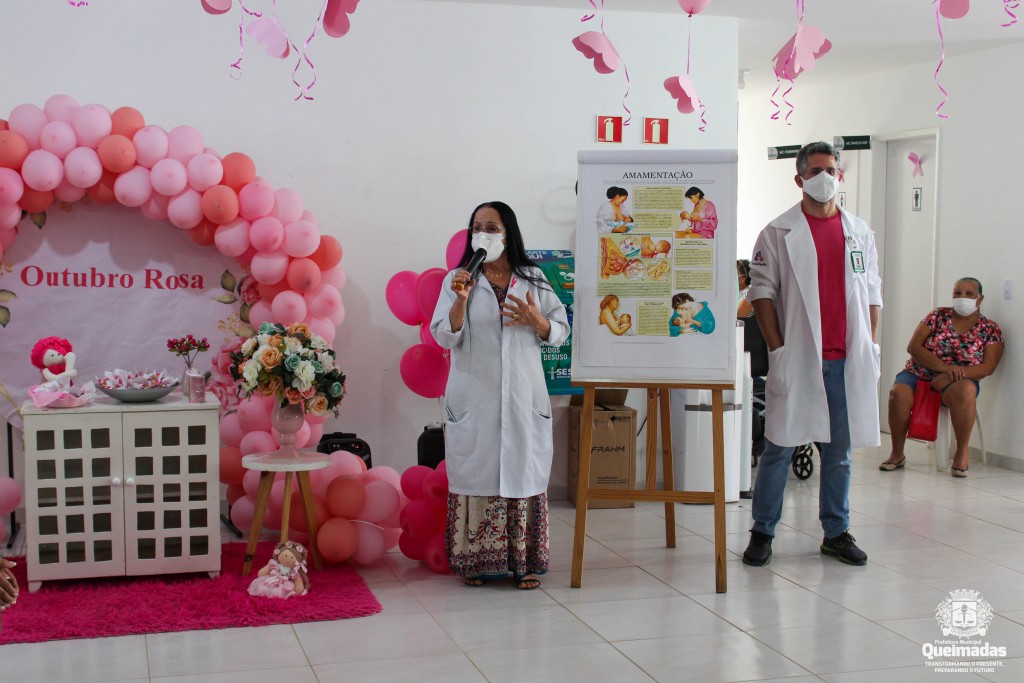 SESAU realiza abertura da campanha Outubro Rosa na Policlínica Municipal