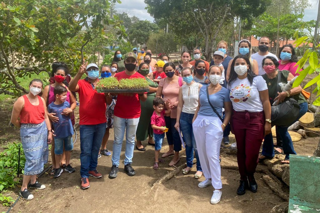 Crianças assistidas pelo CAPS participam de dia de campo e conhecem o projeto Campestre Verde
