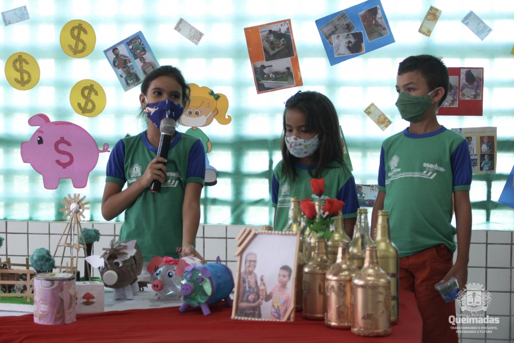 Prefeitura de Queimadas desenvolve projeto de Educação Financeira para alunos da rede municipal de ensino
