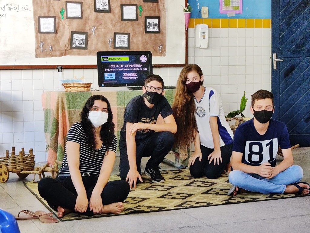 Alunos queimadenses conquistam o 1º lugar na maratona “Educathon Cidadão Digital”