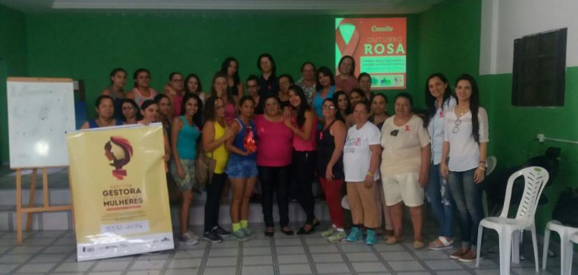 Secretaria de Desenvolvimento Social de Queimadas realiza palestra sobre Prevenção e Combate ao Câncer de Mama