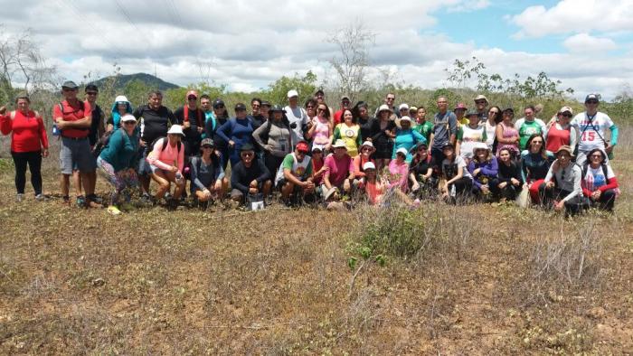 1ª Trilha do Umbú realizada pela Secult de Queimadas reúne mais de 80 pessoas