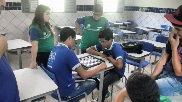 Seduc realiza em parceria com a Secult Circuito de Esportividade na Escola Vital do Rego