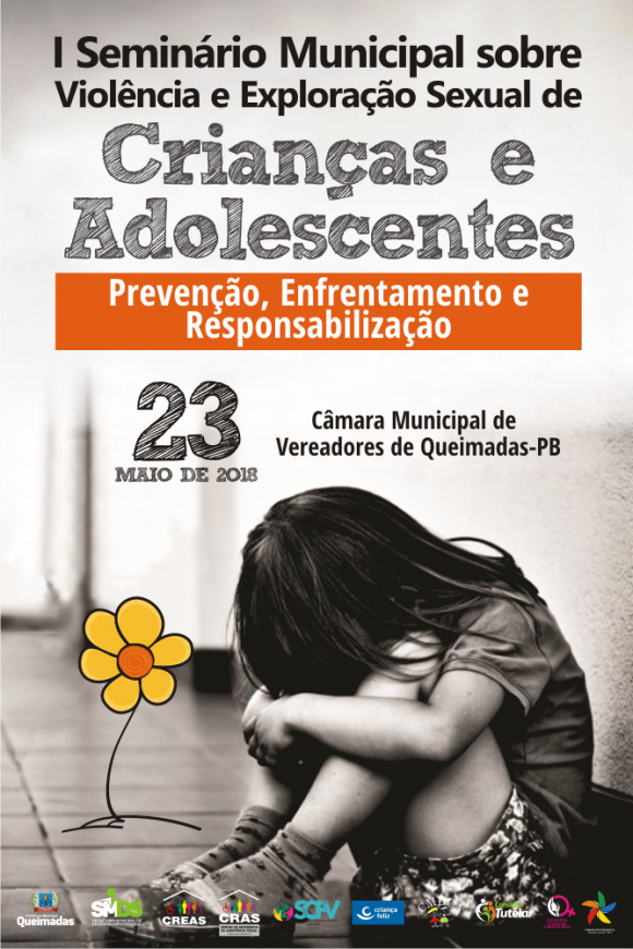 SMDS de Queimadas realiza, na próxima quarta-feira, I Seminário Municipal sobre Violência e Exploração Sexual de Crianças e Adolescentes
