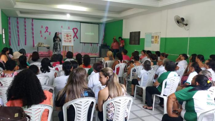 Prefeitura de Queimadas inicia ações alusivas ao Outubro Rosa na manhã desta quarta-feira