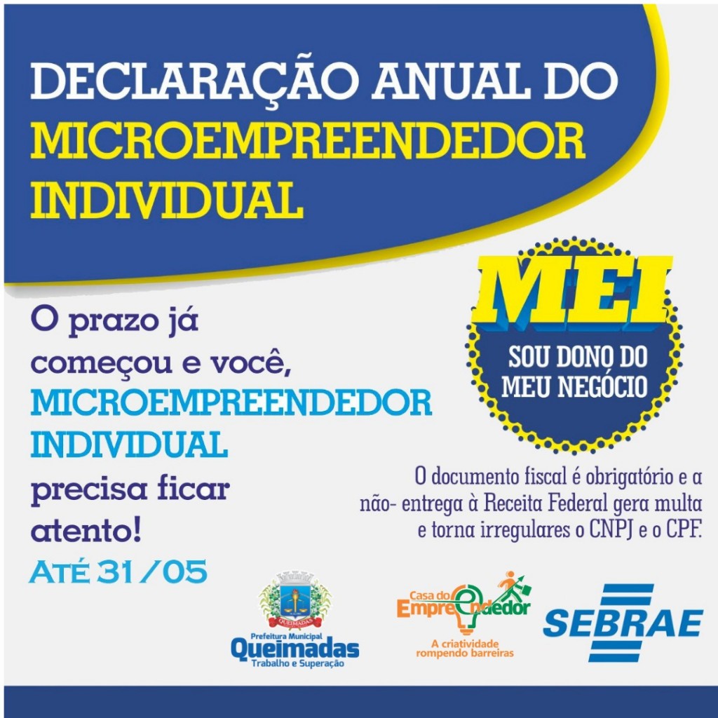 Declaração Anual do Microempreendedor Individual é feita gratuitamente na Casa do Empreendedor