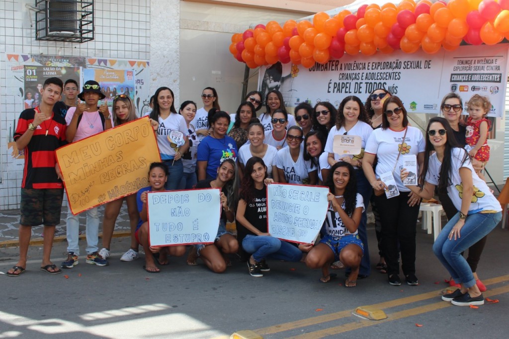 SMDS e CREAS realizam ação de enfrentamento e combate à exploração sexual de crianças e adolescentes