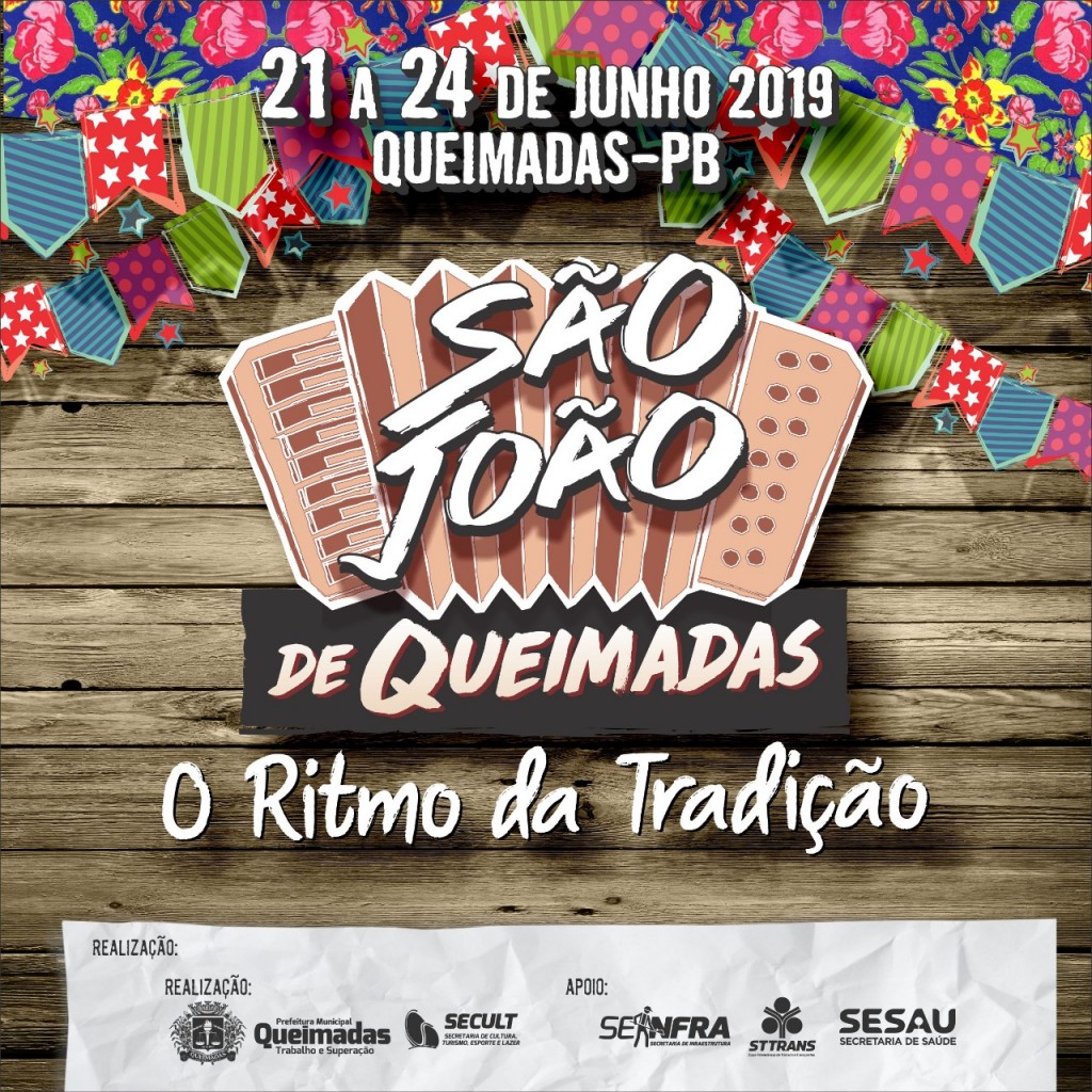 Divulgada programação do São João de Queimadas