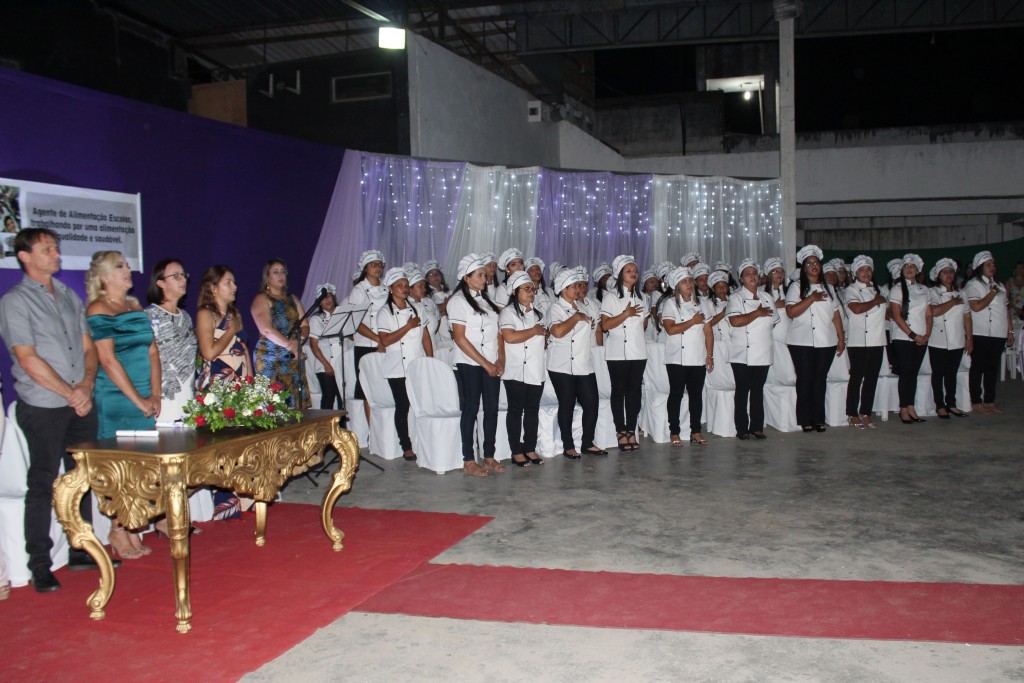 Formatura dos Agentes de Alimentação Escolar: pioneirismo, valorização e reconhecimento profissional