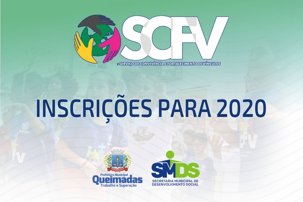 Serviço de Convivência e Fortalecimento de Vínculos inicia inscrições de crianças e adolescentes para 2020