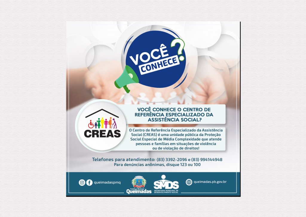 Conheça o trabalho do CREAS - Centro de Referência Especializado da Assistência Social