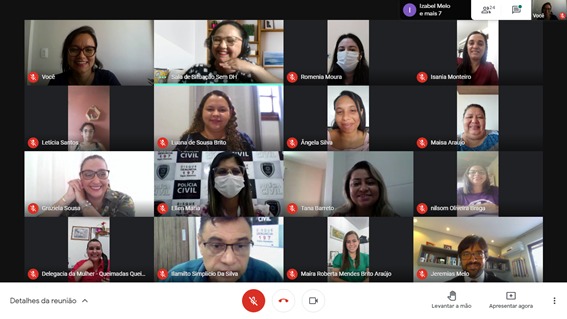 Prefeitura de Queimadas e REAM promovem encontro para discutir a violência contra a mulher com instâncias estaduais