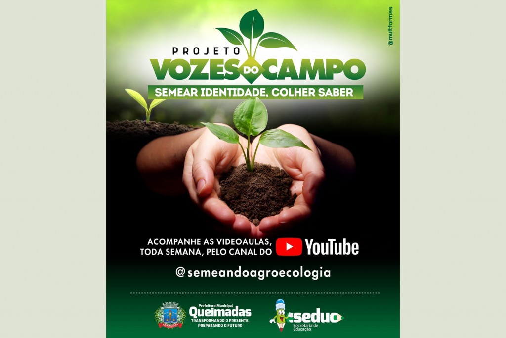 Vozes do Campo: SEDUC implanta curso interdisciplinar de conhecimentos agropecuários na rede municipal de ensino