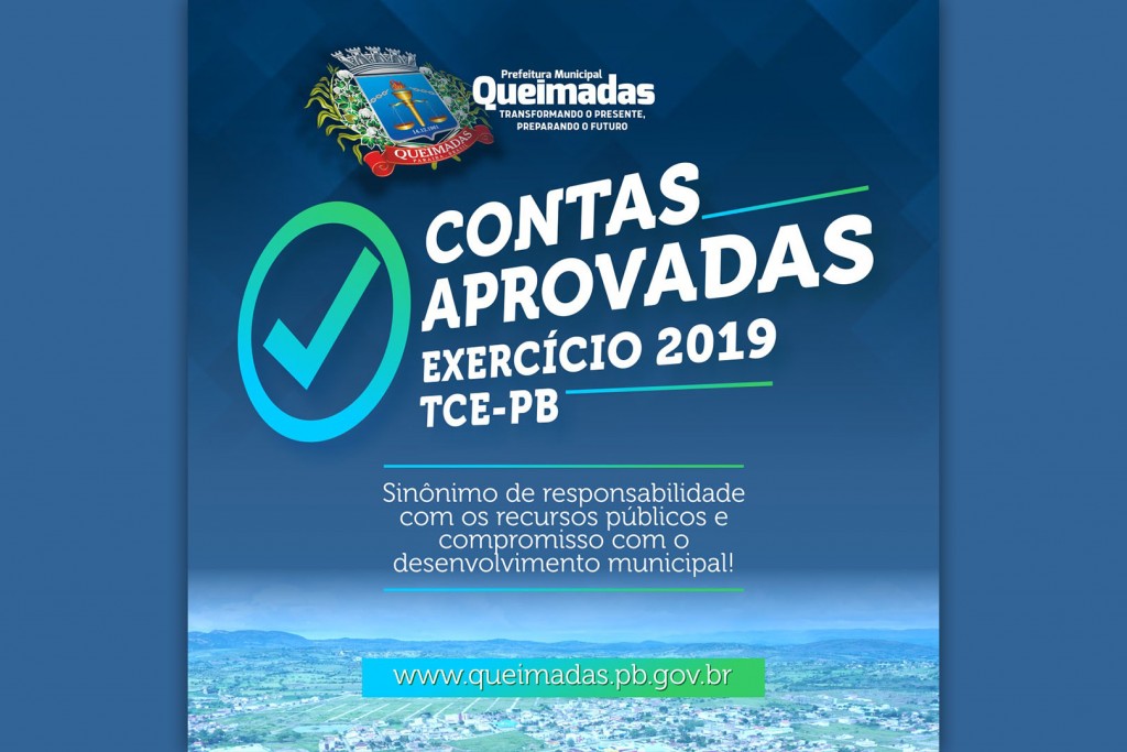 Prefeito Carlinhos de Tião tem suas contas de 2019 aprovadas pelo Tribunal de Contas do Estado