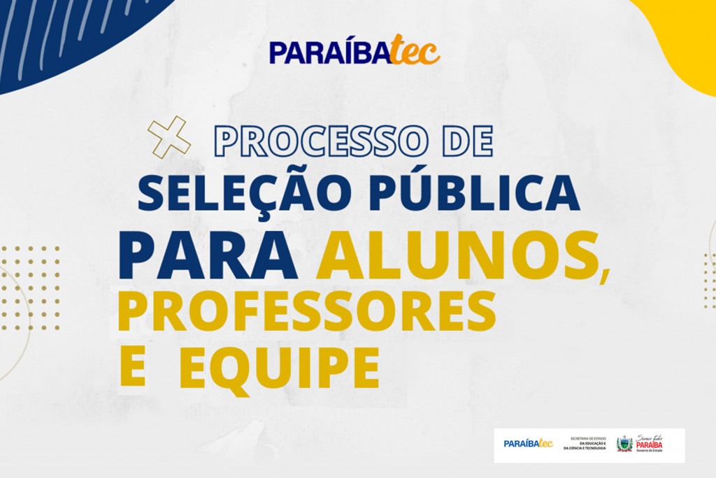 ParaíbaTec oferta vagas para cursos profissionalizantes em Queimadas-PB