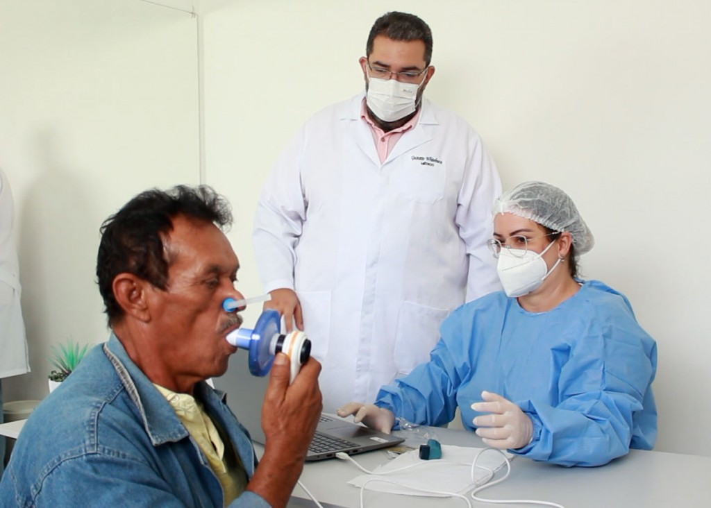 Em parceria com a UFMG, Prefeitura de Queimadas inicia realização de exames de espirometria na rede municipal de saúde