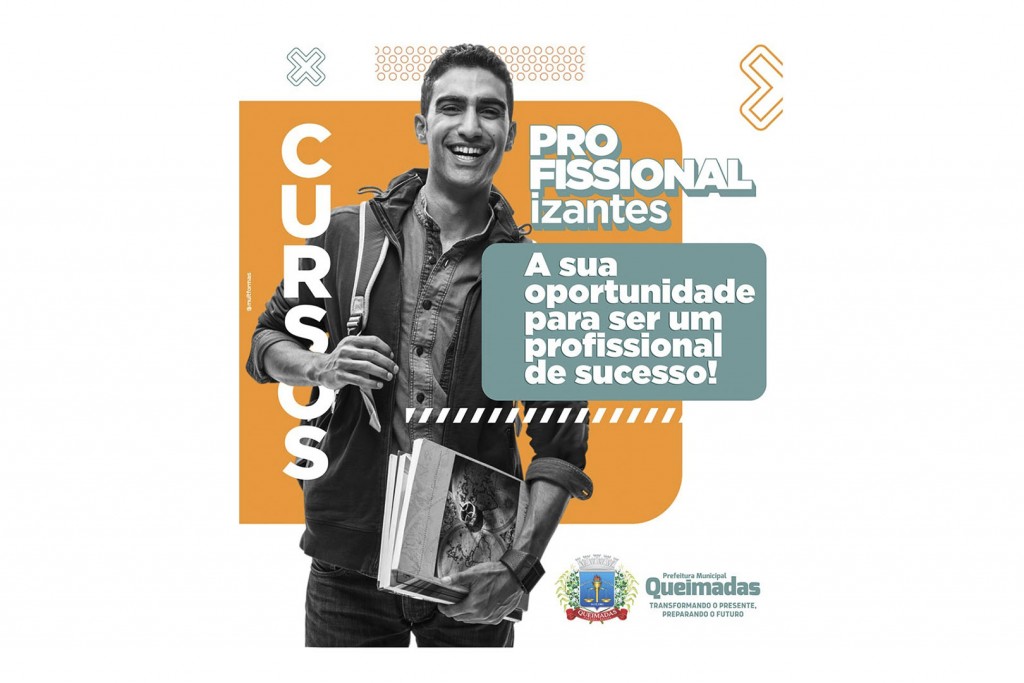 Prefeitura de Queimadas oferta novas vagas para cursos profissionalizantes no SENAC