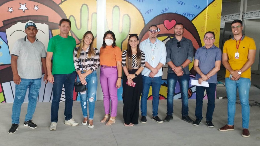 Prefeito Carlinhos de Tião recebe equipe técnica do GovPB para alinhar detalhes da Casa da Cidadania em Queimadas