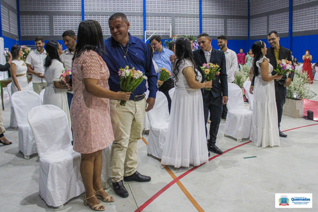 Prefeitura de Queimadas realiza nova edição do Casamento Coletivo no bairro do Ligeiro